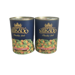 Verdure Miste in Scatola Naturali e Fresche 425ml, Confezione Ecologica in Latta, Sane e Deliziose, Componenti per Insalata Vegetale OEM ODM - Product Image 3