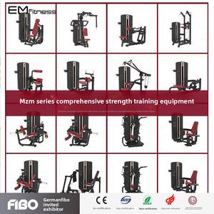 MZM Machine de musculation réglable en acier pour <span class=keywords><strong>presse</strong></span> pectorale assise, exercice papillon, exercice de tirage latéral haut-bas et <span class=keywords><strong>presse</strong></span> d'épaules - Product Image 2
