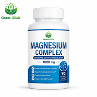 Kapsul Magnesium Glisinat Sitrat Malat Oksida 1000mg Pendukung Fungsi Tulang, Otot, dan Tubuh 90 Kapsul Kemasan Besar