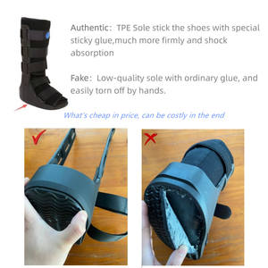 รองเท้าบูทแบบปรับได้สำหรับฟื้นฟูกระดูกหัก พร้อมแผ่นรองรับข้อเท้า - Product Image 5