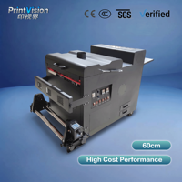 Machine de séchage et de rebobinage automatique DTF 60 cm (24 po) pour application de poudre, vente en gros usine