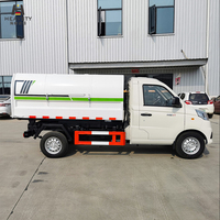 Camion benne compacteuse manuelle diesel HEAVSTY pour déchets légers, véhicule sanitaire basculant pour Foton Xiangling TWY5030ZLJB6