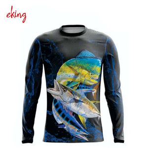Custom Dry Fit Long Sleeve Performance Polyester <strong>Plain</strong> <strong>Fishing</strong> <strong>Shirts</strong> - Product Image 1