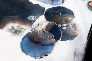 Lightweight Resin Coasters Colors for Casual Dining for Flat Restaurants & Hotels Dinner Servings - Product Image 3