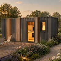 Cabaña de Alquiler Privado de Lujo, Alojamiento Vacacional Premium, Inversión Comercial, Solución Modular, Casa en Forma de A C130