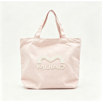 Sac fourre-tout en toile de coton recyclé - Écologique, durable, réutilisable, grande capacité, fermeture ouverte, utilisation quotidienne et option cadeau