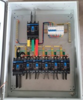 Caja de Distribución Eléctrica de Bajo Voltaje PXT de Alta Resistencia, Acero Laminado en Frío, IP54, Panel Industrial de Montaje en Pared, Personalizable, 50/60Hz
