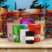Échantillon de sac d'emballage alimentaire en plastique à fond plat avec valve pour café, sachet d'emballage pour snacks, noix, Doypack carré à vendre