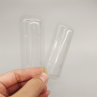 Boîte d'emballage de baume à lèvres PET Boîte en plastique Blister Emballage Plateau Conteneur Boîte en plastique pour rouge à lèvres