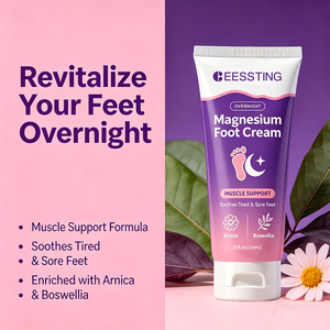 Crème pour les pieds au magnésium, marque privée, anti-crevasses, anti-dessèchement, nourrissante, hydratante, adoucissante pour les callosités, exfoliante - Product Image 4