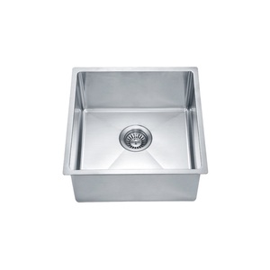 Évier de <span class=keywords><strong>cuisine</strong></span> en acier inoxydable 304, évier carré à montage <span class=keywords><strong>sous</strong></span> plan, fait à la main, CUPC - Product Image 1