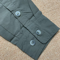 Revers T-shirt manches longues chemises courtes détachables chemise d'extérieur chemise de randonnée à séchage rapide homme pour le matériel en nylon