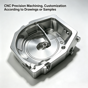 Boîtier en aluminium complexe usiné CNC de précision sur mesure pour boîtes de vitesses haute performance, encastrement à cavité profonde usiné sur 5 axes - Product Image 1