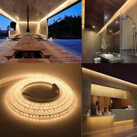Cuivre de haute qualité DC12V 60Leds/m 8MM 10MM 2700K 4000K 6500K IP20 SMD2835 LED bande avec télécommande USB ROHS RGB