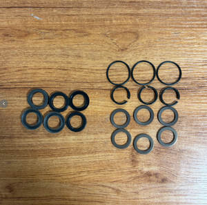Kit de Reparación de Retenes TRS de Alta Calidad, 18mm, <span class=keywords><strong>Kranzle</strong></span>, 410491, NBR FKM Marrón, Resistente a Alta Presión - Product Image 5