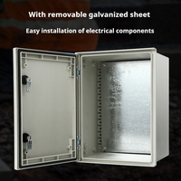 Boîtier électrique en plastique étanche en fibre de verre FRP GRP SMC boîte vide boîte de prise de combinaison équipement de Distribution électrique