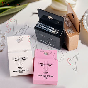Règle de traçage de sourcils MASSA 10m, aide au positionnement et à la symétrie, outil de <span class=keywords><strong>tatouage</strong></span> pour ligne d'encre <span class=keywords><strong>rose</strong></span> et marron - Product Image 2