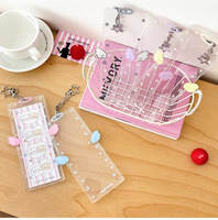 Set Kartu Akrilik Keras Empat Warna Star Life Terbaru 4 Slot Set Kartu Kecil Kpop Star-chasing