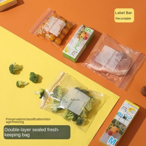 Kitchen Storage <b>Solution</b> Food Grade Self-Sealing Thick Plastic Fresh-Keeping Bag with Sub-Packing Sealing Refrigerator Storage - Product Image 3