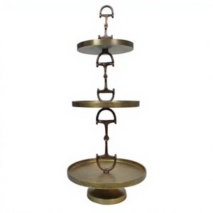 3 Tier Cake Stand Wedding <b>Birthday</b> Parties Decorative <b>Table</b> Display Cake Stand Fruits Cupcakes Display Tray Cake Stand Wholesale - Product Image 1