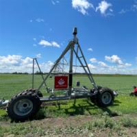 Système d'arrosage d'irrigation à mouvement linéaire pour la ferme avec moteur à noyau et composants de boîte de vitesses