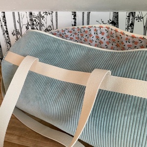 <span class=keywords><strong>Bolso</strong></span> de viaje acolchado de terciopelo con cremallera y logotipo personalizado - Product Image 4