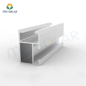 Solar Racking Systeem Chinese Beste Prijs Aluminium Solar Rail Dak Mount Rail Voor Zonne-Energie Montagesysteem