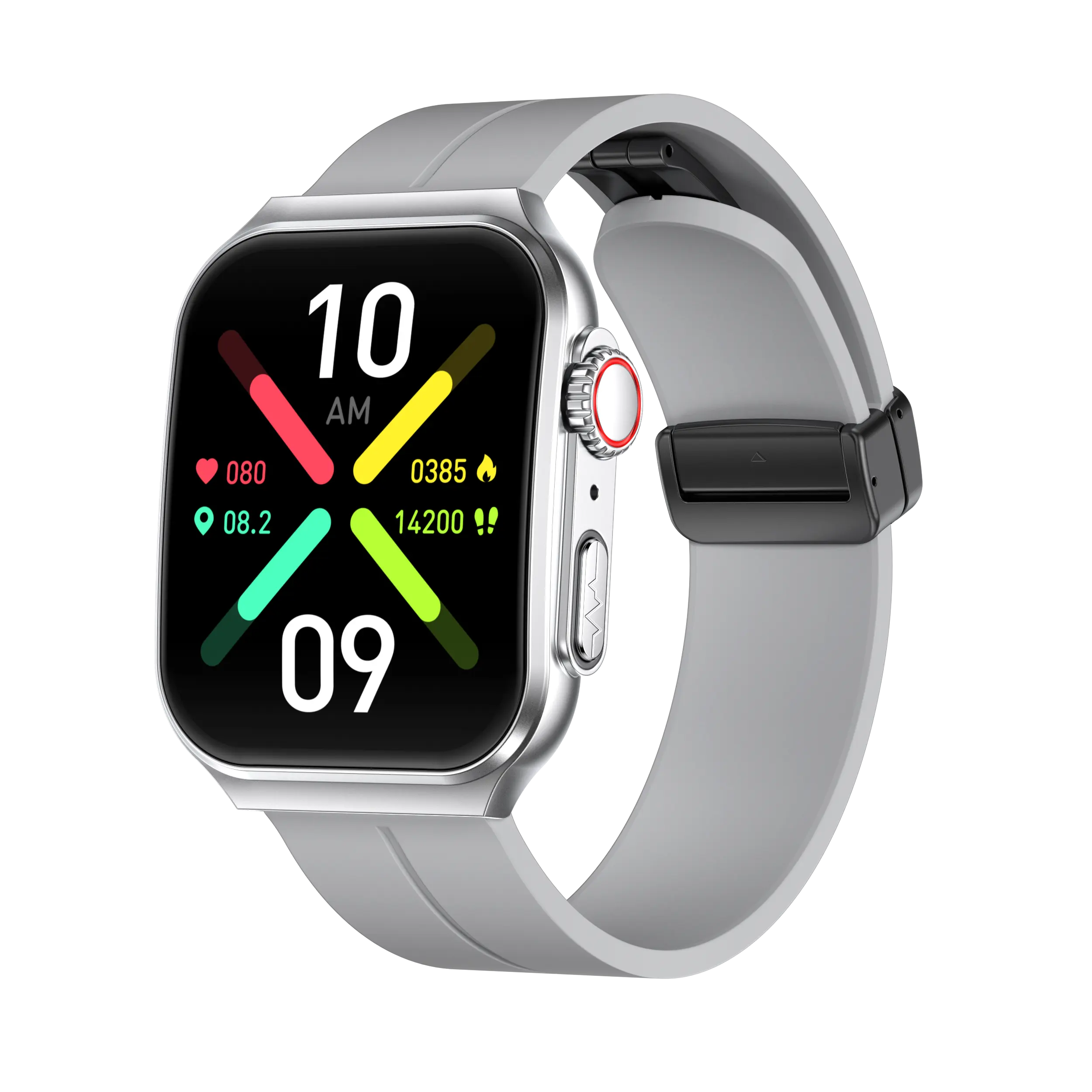นาฬิกาอัจฉริยะดิจิตอล2023 Ip67กันน้ำได้, อุปกรณ์บลูทูธเชื่อมต่อโทรศัพท์เครื่องเดียวสำหรับ Android ISO