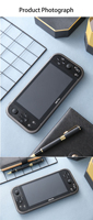 Consoles X40 Pro 7 pouces 16 Go HD Rétro Portable Console Filaire à Deux Joueurs GB/FC/GBC/SFC MD 6000 Extension TF Prise EU/US