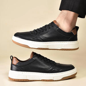 Zapatos casuales para hombre, zapatillas deportivas de moda, zapatos deportivos, zapatos de cuero de moda para hombre, zapatos blancos versátiles - Product Image 2