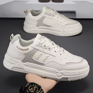 Baskets décontractées tendance à semelle épaisse, basses, style sportif, pour skateboard, respirantes, pour la marche et le tennis, pour hommes - Product Image 2