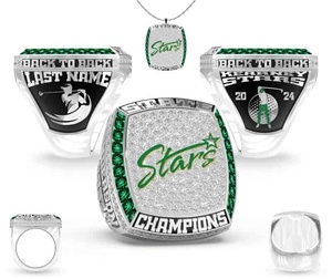2026. Customized Youth Sports Champion <b>Ring</b> Enamel <b>Ring</b> Youth Baseball Champion <b>Ring</b> - Product Image 3