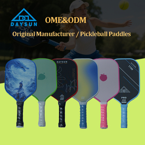 Tùy chỉnh 16mm sợi carbon pickleball mái chèo với lõi tổ ong cắt lạnh cho đào tạo và giải trí - Product Image 5