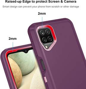 Funda protectora 3 en 1 para teléfono móvil <span class=keywords><strong>Samsung</strong></span>, carcasa resistente a prueba de golpes para <span class=keywords><strong>Galaxy</strong></span> A12, A13, A53, 5G, A22, A32, A23, A73 - Product Image 4