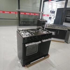 Cuisinière verticale électrique haut <span class=keywords><strong>de</strong></span> gamme personnalisée à 4 brûleurs gaz avec <span class=keywords><strong>four</strong></span> <span class=keywords><strong>et</strong></span> armoire <span class=keywords><strong>de</strong></span> rangement sous le brûleur à gaz - Product Image 3