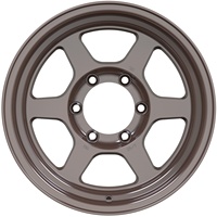 Rines de Aluminio de 16x8.0 Pulgadas, ET 0mm, 6 Orificios, PCD 139.7mm, Aleación, para Todoterreno 4x4, Precio de Fábrica
