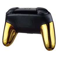 EXtremeRate - Carcasas de Repuesto para Joystick con Agarre Suave, Izquierda y Derecha, para el Control Pro de Nintendo Switch