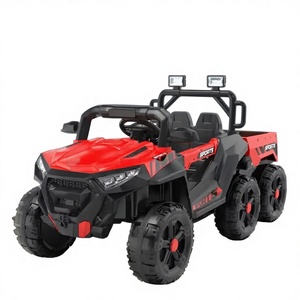 <span class=keywords><strong>Voiture</strong></span> télécommandée tout-terrain électrique à quatre roues motrices pour enfants, pour deux enfants de 1 à 8 ans, jouet en plastique pour bébé - Product Image 1