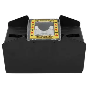 EASTOMMY-máquina de barajado eléctrica con batería, ET-103602, 2 Deck, 4 Deck, 6 Deck, tarjeta de póker, Shuffler para casa, fiesta de Casino