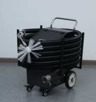 Nouvelle machine de nettoyage de conduits électriques YORKTECH de qualité supérieure, 4750W, faible entretien, avec processus de nettoyage par balayage à la brosse et aspiration