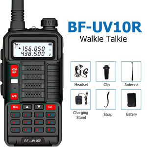 Cargador USB <span class=keywords><strong>BAOFENG</strong></span> <span class=keywords><strong>UV10R</strong></span>, Walkie Talkie de Doble Banda UHF/VHF, Radio Bidireccional de Largo Alcance FM - Product Image 4