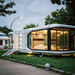 Maison modulaire préfabriquée pliable, <span class=keywords><strong>logement</strong></span> d'<span class=keywords><strong>urgence</strong></span>, maison pliable extensible, maison modulaire pour l'hiver - Product Image 5