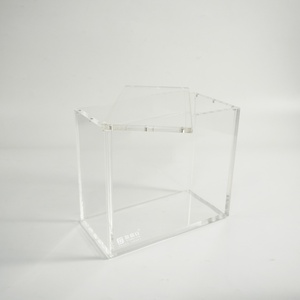 Manufacturer Custom Transparent Acrylic ETB Box ETB <b>Display</b> <b>Case</b> With 6 Magnets - Product Image 1