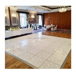 Event banquet wedding party decoration LED sparkle dance Floor with remote controller for stage disco wedding