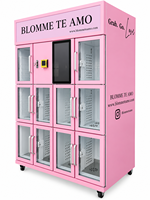 Distributeur automatique de fleurs 24h/24, intérieur et extérieur, avec écran tactile - Très efficace pour la vente de bouquets de fleurs