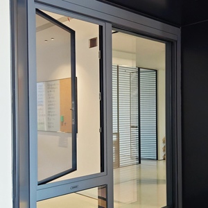 Ventana Abatible Moderna de Aleación de Aluminio con Vidrio de Amplia Visión, Aislamiento Térmico y Acústico para Decoración Exterior de Apartamentos - Product Image 3