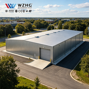 Proveedor de Almacenes con Estructura de Acero para Instalaciones de Almacenamiento Industrial con Viga de Grúa de Espacio Abierto, Pre-fabricado - Product Image 1
