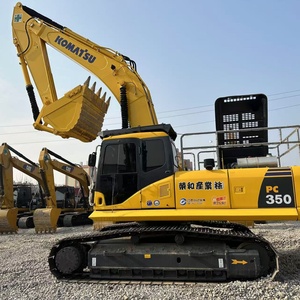 Excavatrice Komatsu PC350 d'occasion, 90% neuve, 35 tonnes, haute qualité, équipement de terrassement Komatsu PC 350, grande machine à vendre - Product Image 3