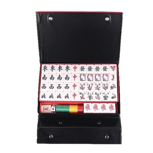 Juego de Mahjong para Tres Jugadores, 36 mm, 88 Piezas, con Cartas de Ancianos y Animales, Estilo Singapur Malasia - Product Image 5