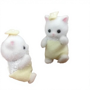 Muñeco de Peluche de Poliéster Flocado de Caniche Adorable, Famoso en Internet, Imprescindible para Padres, con Extremidades Articuladas, Perfecto para Niños - Product Image 1
